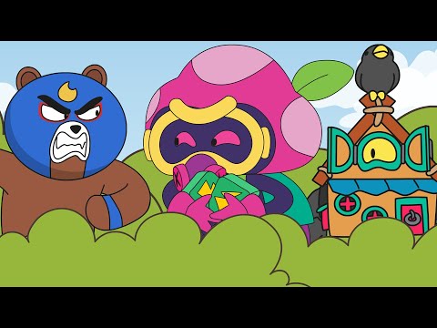 Видео: Brawl Stars анимация CORDELIUS vs Haunted House 8-bit (пародия)