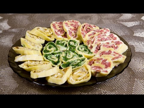 Видео: Сырная Закуска. Оригинальные  Сырные Рулетики.
