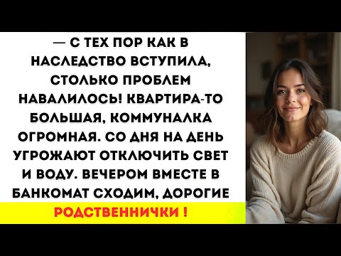 Видео: — С тех пор как в наследство вступила, столько проблем навалилось! Квартира-то большая, коммуналка