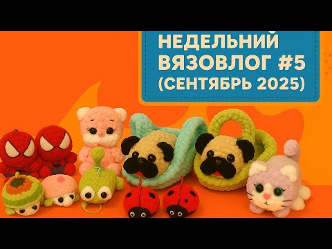 Видео: НЕДЕЛЬНЫЙ ВЯЗОВЛОГ #5 (СЕНТЯБРЬ 2025)