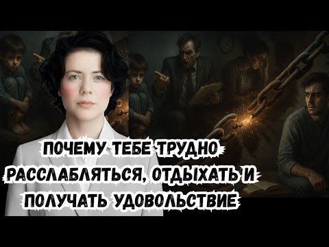 Видео: Почему тебе трудно расслабляться, отдыхать и получать удовольствие 2