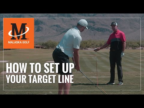 Видео: Malaska Golf // Как установить линию прицеливания — Тренируйте глаза
