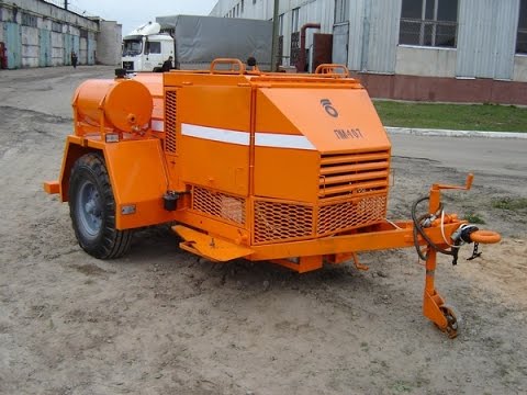 Видео: Установка для регенерации асфальтобетона ПМ-107