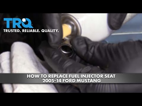 Видео: Как заменить седло топливной форсунки Ford Mustang 2005-14