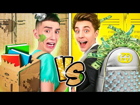 Видео: Ультра БОГАТЫЙ vs Ультра БЕДНЫЙ ШКОЛЬНИК !