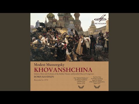 Видео: Хованщина, действие III сцена 3: "Тяжкий, неискупимый...