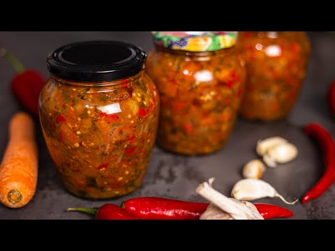 Видео: Баклажаны на зиму. Вкусный рецепт заготовки на зиму