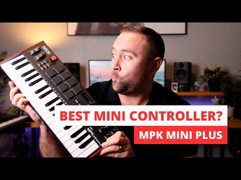 Видео: Akai MPK Mini Plus — настройка USB-контроллера и первое использование MPC Beats