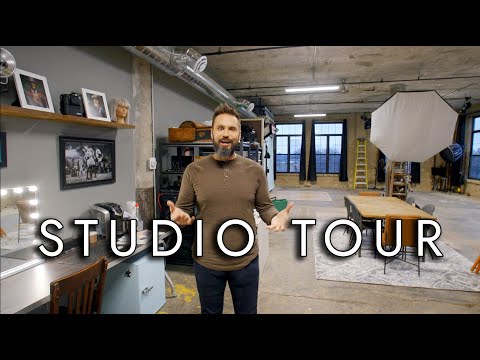Видео: Тур по студии: Портретная фотостудия Джона Гресса в Чикаго