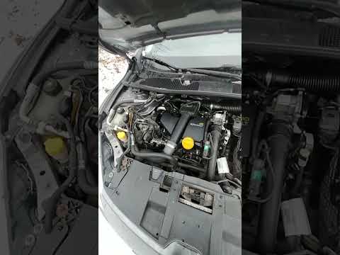 Видео: Engine Failure Hazard (низкое давление масла) Renault Megane Clio K9K 90dci.