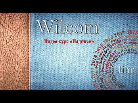 Видео: Краткий курс "Надписи Wilcom"- часть 2