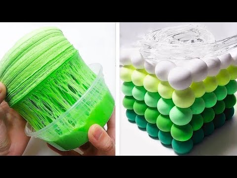 Видео: Удовлетворение Slime [ASMR] | Расслабляющий Slime [ACMP] #184