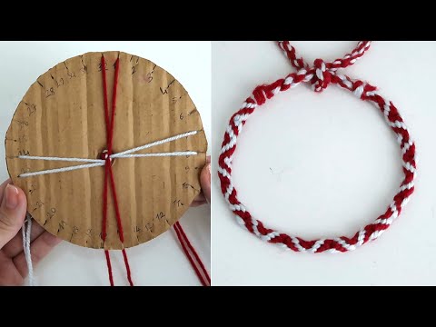 Видео: 😍 Браслет из ниток, который может сделать каждый | Браслет кумихимо | Сделай сам