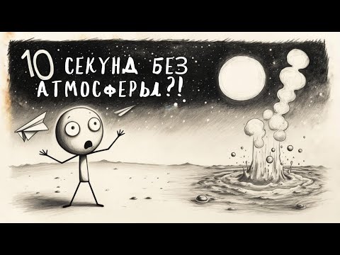 Видео: Что, если вся Атмосфера внезапно Исчезла на 10 секунд?