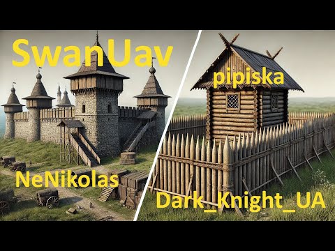 Видео: Играю в рейтинг, SwanUav спасается в крепости Казаки 3🏰😺🗡