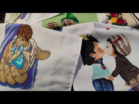 Видео: Період вишивки в школі | Маленький рулон робіт.