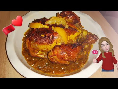 Видео: САМАЯ ВКУСНАЯ И ПОПУЛЯРНАЯ Марокканская Курица ДЖАЖ МХАММАР ❤🇲🇦 Djaj Mhammar