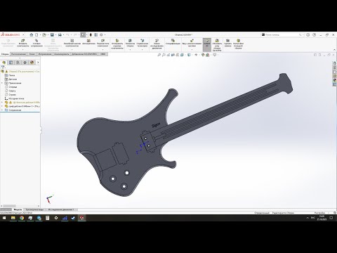 Видео: Пилим новую безголовую гитару. Часть 1 (ранний доступ)