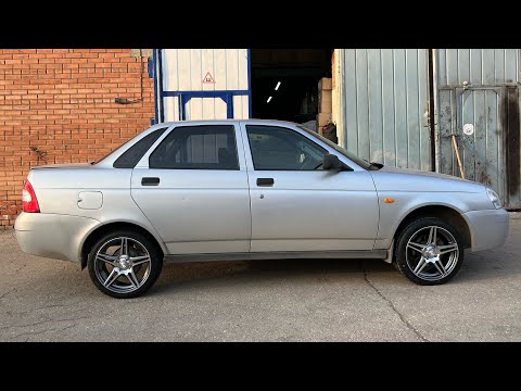 Видео: r16 колёса на Легендарную приору 🔥 LS+haida 195/45