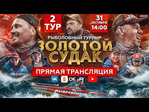 Видео: ФИНАЛ | Рыболовный турнир "Золотой Судак" 2024 | Прямая трансляция | Этап ОСЕНЬ | 2 тур