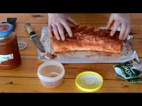 Видео: Свиные рёбра с соусом барбекю в дровяной печи.