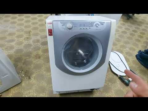 Видео: Hotpoint-Ariston. Аристон. Замена подшипника. Обзор стиральной машинки