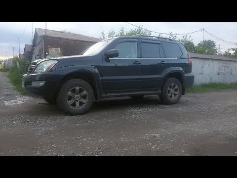 Видео: Лифт передней подвески Lexus Gx470. Поднимаем перед Gx470 по дешману.