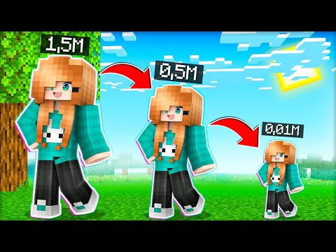 Видео: 😱 Майнкрафт но я УМЕНЬШАЮСЬ каждую МИНУТУ!