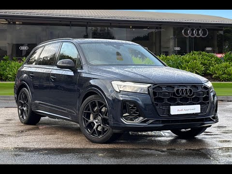 Видео: Одобренный подержанный Audi Q7 3.0 TFSI V6 55 Black Edition Tiptronic quattro | Preston Audi | PJ...