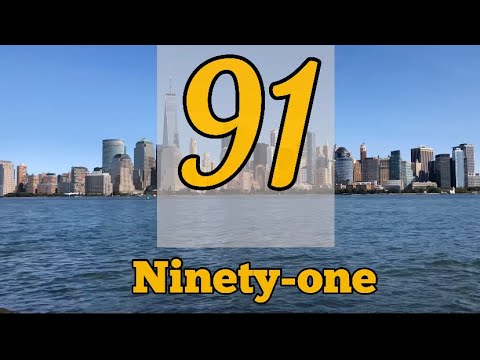 Видео: Сандар ағылшын тілінде 1-ден 100-ге дейін. Ағылшын тілін уйрену. Санап үйрену.