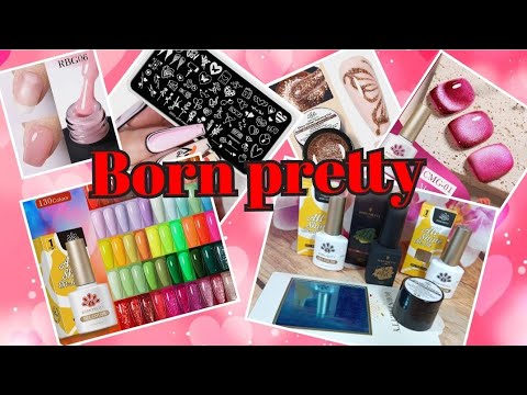 Видео: Born Pretty. Распаковка и тестирование новинок🤗💅