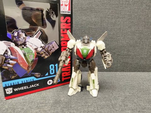 Видео: Обзор трансформера Wheeljack - Deluxe class - Studio Series - SS-81. Музей Р-ТФ.