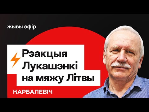 Видео: Реакция Лукашенко убила... Литва закрыла границу с Беларусью / Карбалевич
