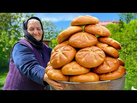 Видео: Сладкий Хлеб от Бабушки: Мягкий, Деревенский, Традиционный и Простой в Приготовлении!