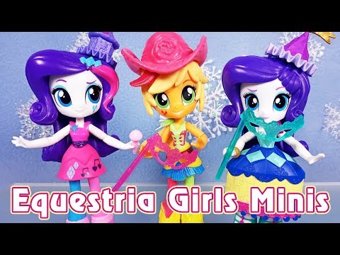 Видео: Рэрити из Радужного рока и Парка развлечений - Equestria Girls Minis