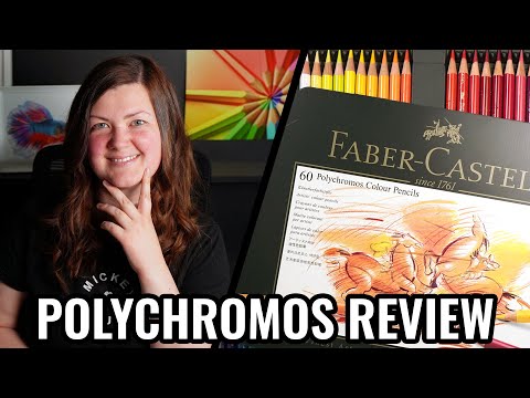 Видео: ОБЗОР цветных карандашей Polychromos: стоят ли они того?