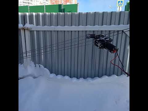 Видео: лебедка 1 тонна 2000lbs -900кг  с полиспастами  или роликами.