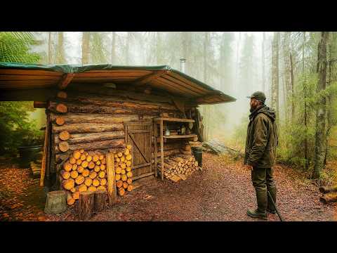 Видео: Лесные Приключения в Тайге. Изба Глухариная. Добрые походы Сезон 7