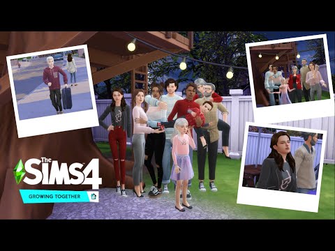 Видео: Семейные посиделки | Жизненный путь |  The sims 4