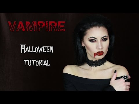 Видео: Образ Вампира на Хэллоуин ✧ Vampire Halloween Makeup Tutorial
