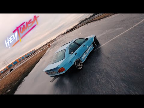 Видео: Drift Cayman на Слива подвеске. E36 3UZ снова в деле.