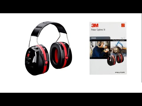 Видео: Наушники 3M Peltor Optime lll.