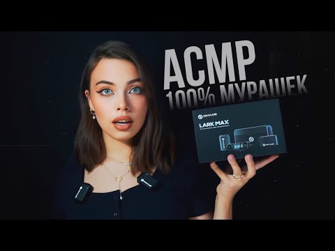 Видео: АСМР🖤мурашестый ТЕСТ петличек HOLLYLAND LARK MAX \\ASMR Mic Test and 100% Tingles