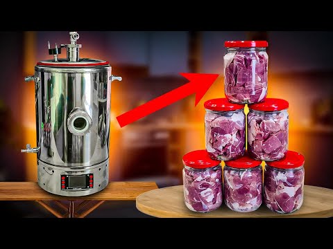 Видео: Домашняя Тушенка в Малиновке!!! И обзор автоклава. #тушенка #автоклавмалиновка