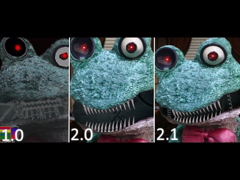 Видео: Пять Ночей с Фрогги 2 | Эволюция скримеров