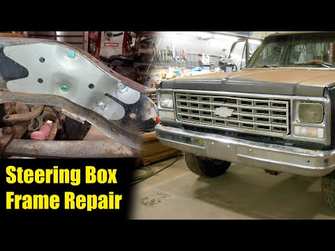 Видео: Ремонт трещины в рулевой раме Chevrolet Silverado 80