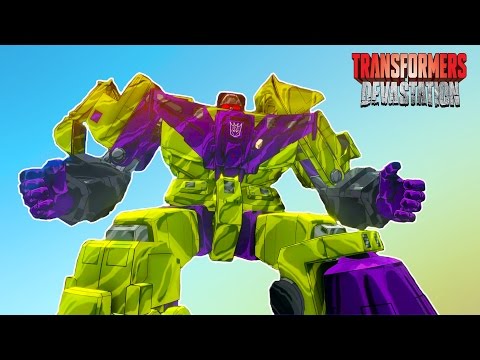 Видео: ТРАНСФОРМЕРЫ #1 Игра про роботов АВТОБОТОВ. Transformers Devastation