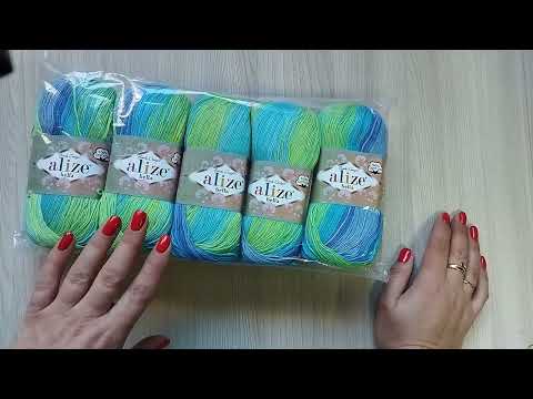 Видео: Приехала пряжа Коттон голд,Белла Батик и Нордик