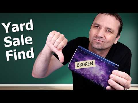 Видео: Эта редкая портативная консоль Nintendo будет стоить более 300 долларов, ЕСЛИ я смогу ее починить!