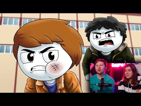 Видео: Странный школьный буллинг (Анимация) | РЕАКЦИЯ на Найса